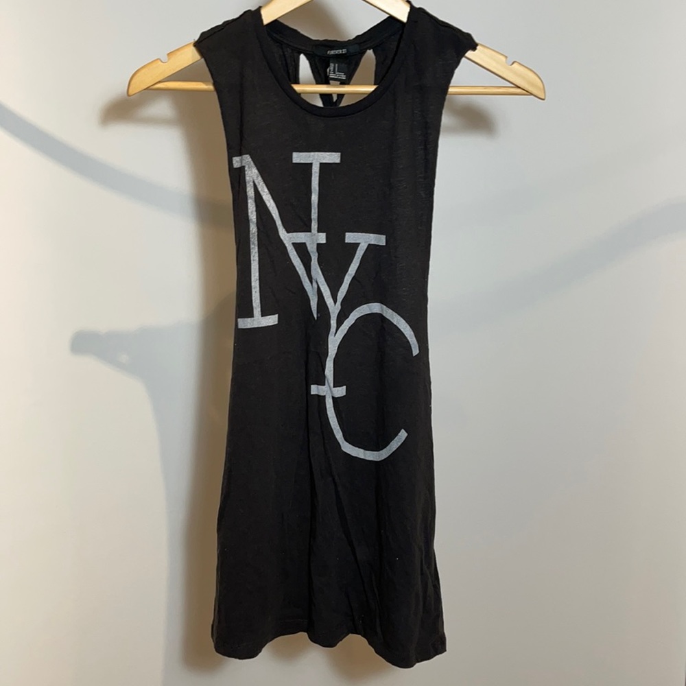 Forever 21 NYC Braided Back Tank